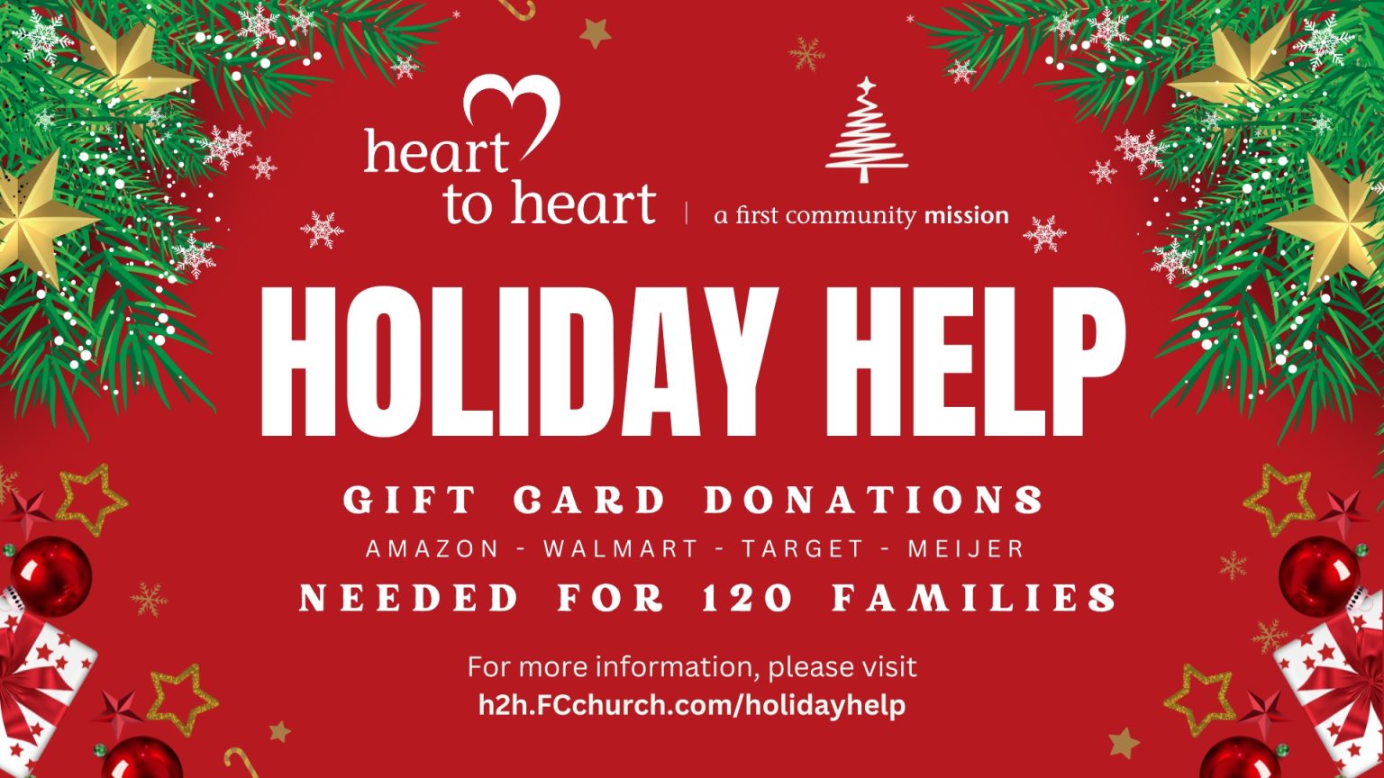 Holiday Help — Heart to Heart Food Pantry