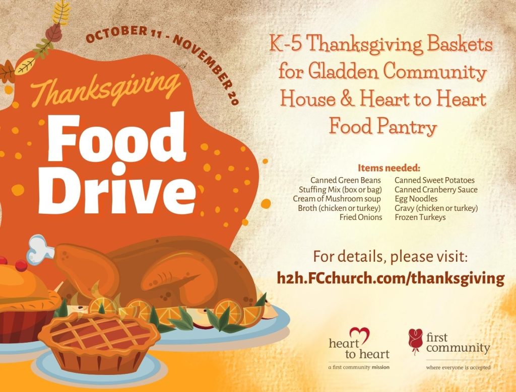 Thanksgiving food drive bergen county nj